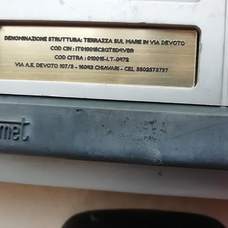 Terrazza Sul Mare In Via Devoto